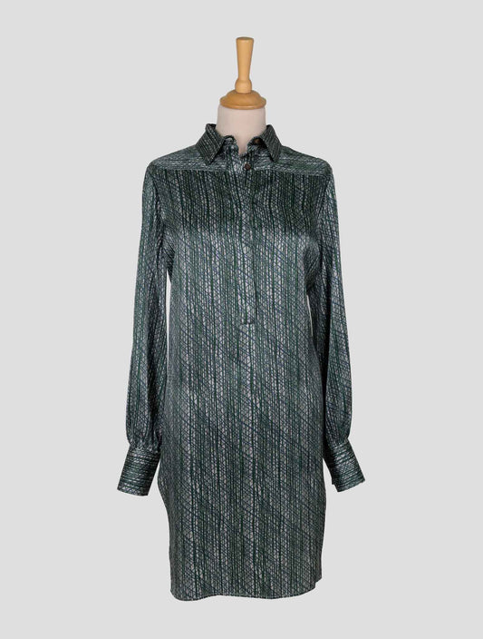 Kiton Multicolor Silk Dress