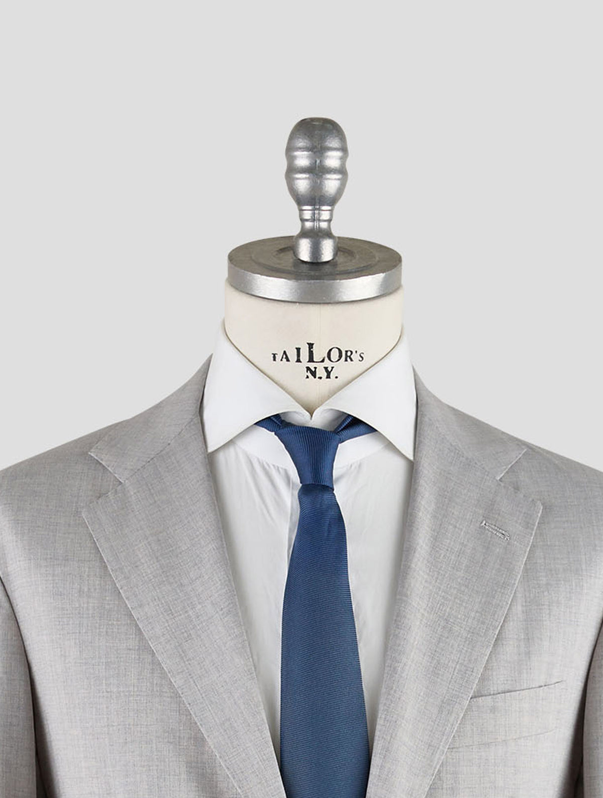 Kiton Knt Light Gray Virgin Wool Ea