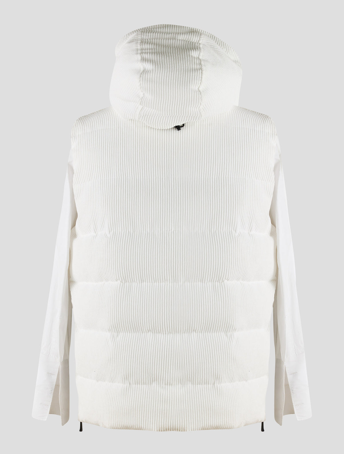 Kiton Knt White Pl Pa Ea Gilet Coat