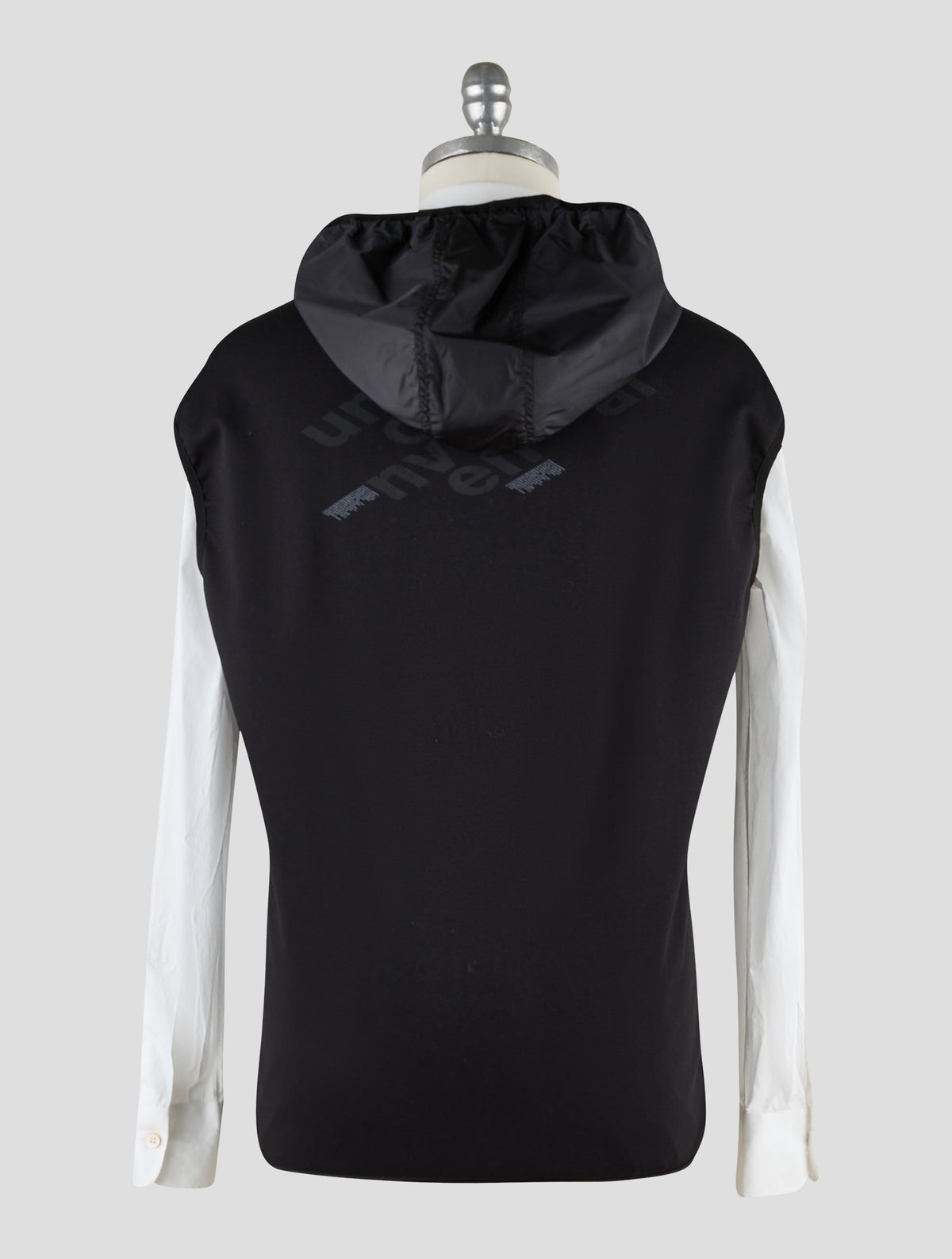 Kiton Knt Black Pa Gilet Coat