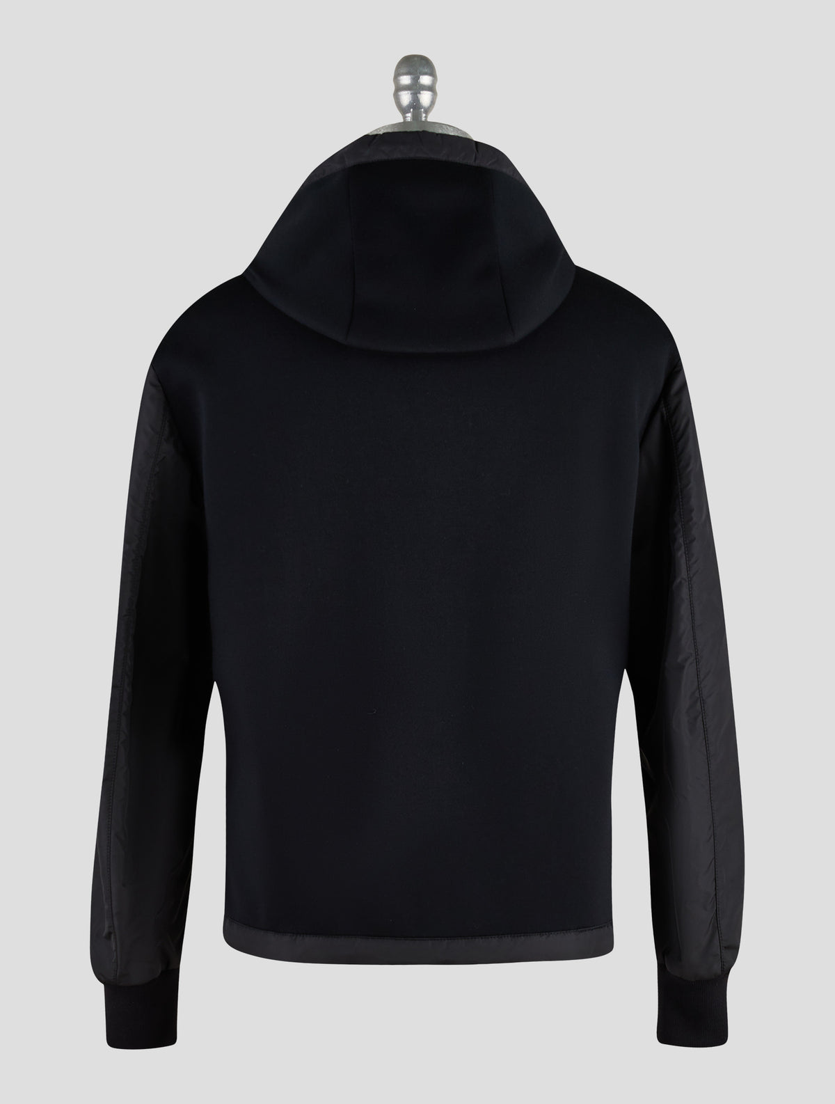 Kiton Knt Black Modal Coat