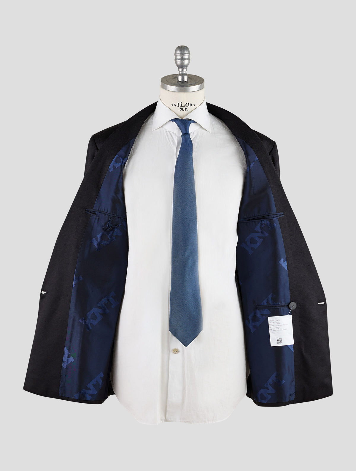 Kiton Knt Black Pa Blazer