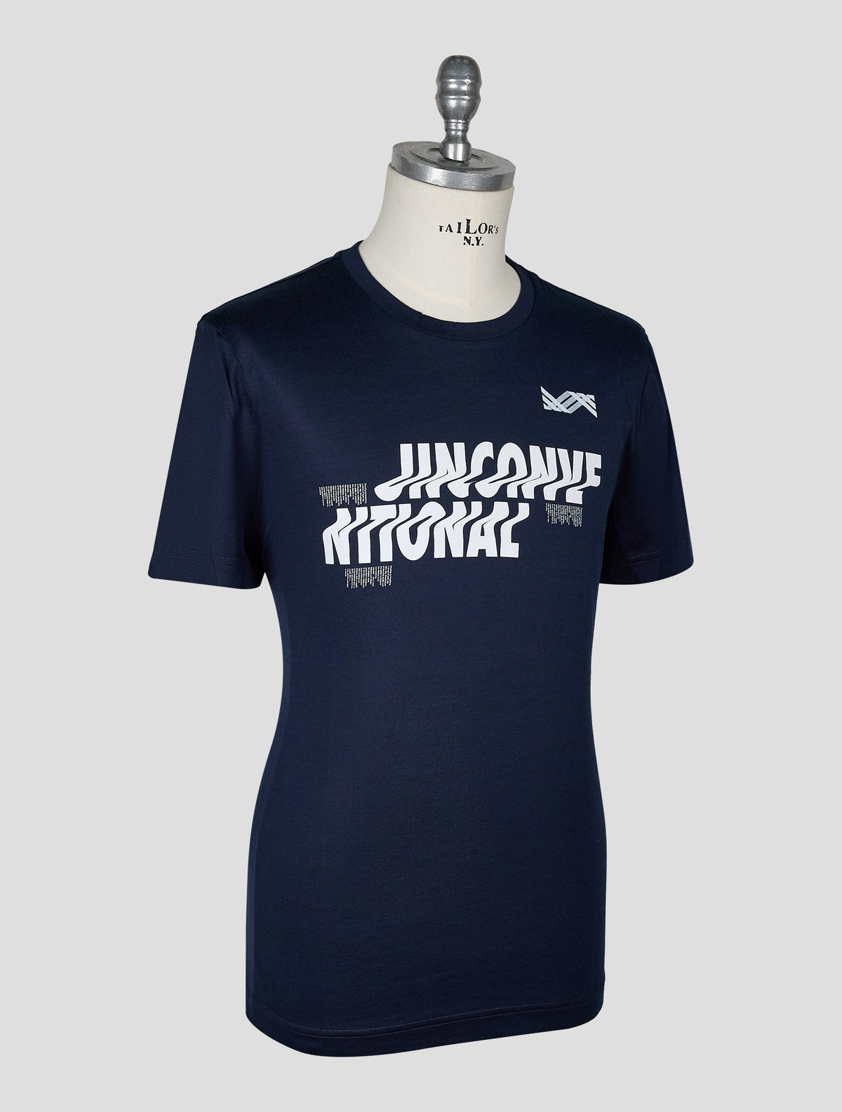Kiton Knt Black Cotton T-Shirt