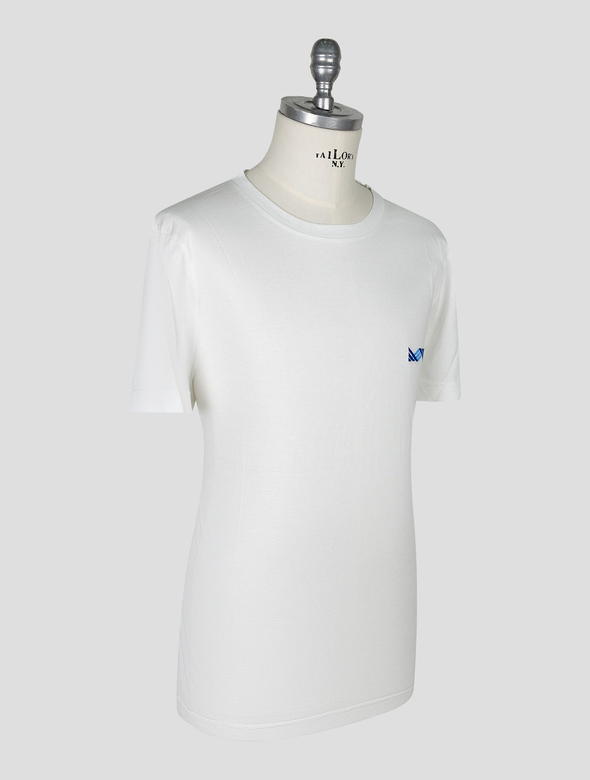 Kiton Knt White Cotton T-Shirt