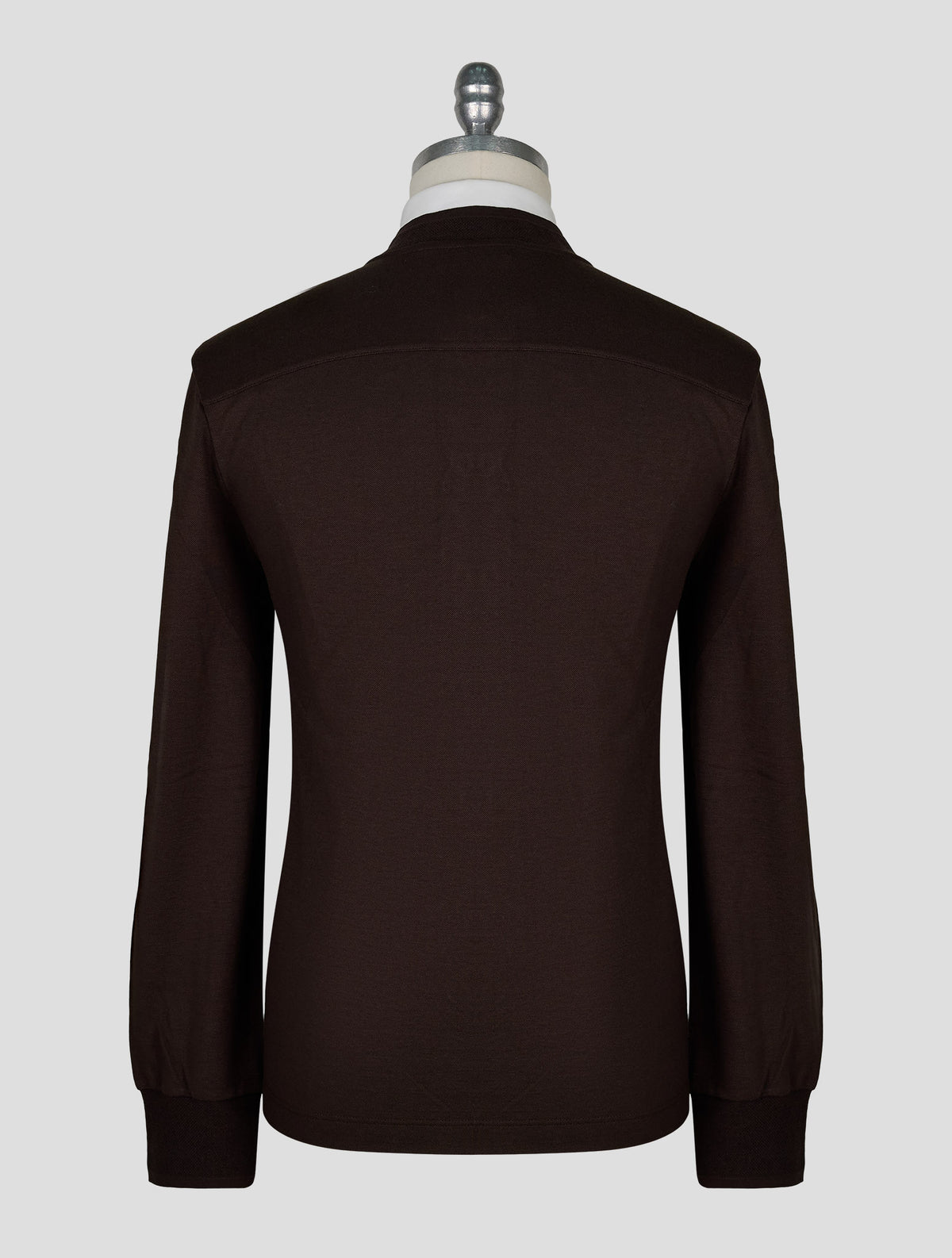 Kiton Knt Brown Cotton Silk Cardigan