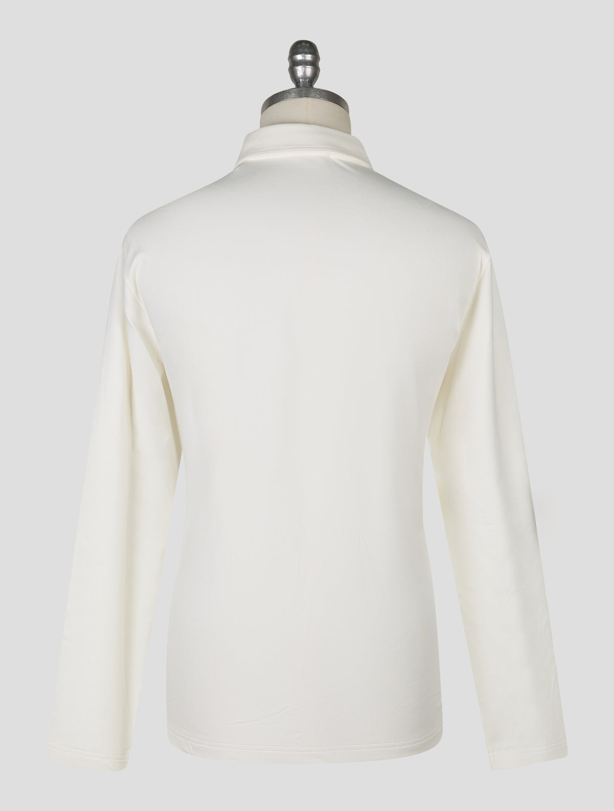 Kiton knt White Cotton Ea Sweater Polo