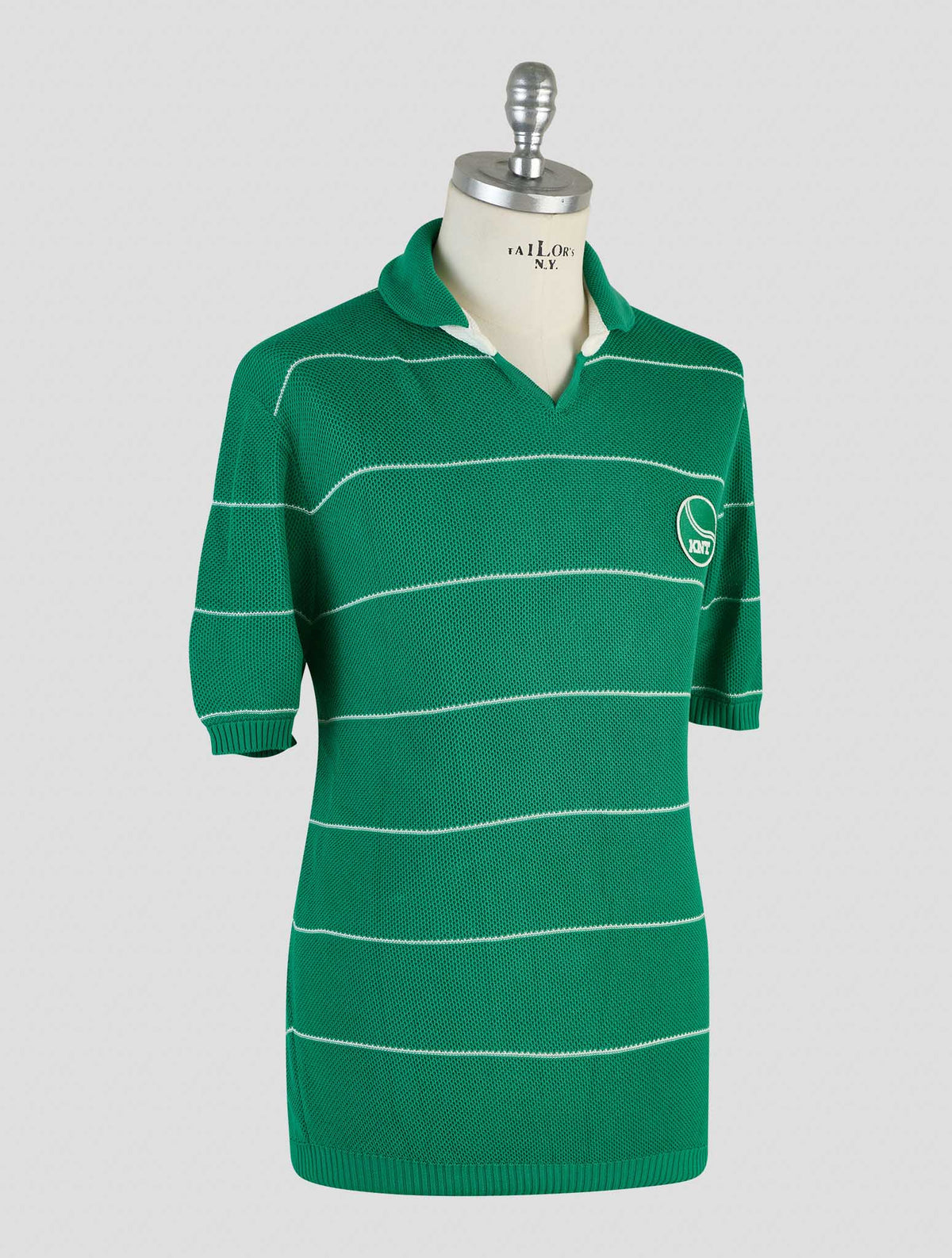 Kiton knt Green Cotton Polo