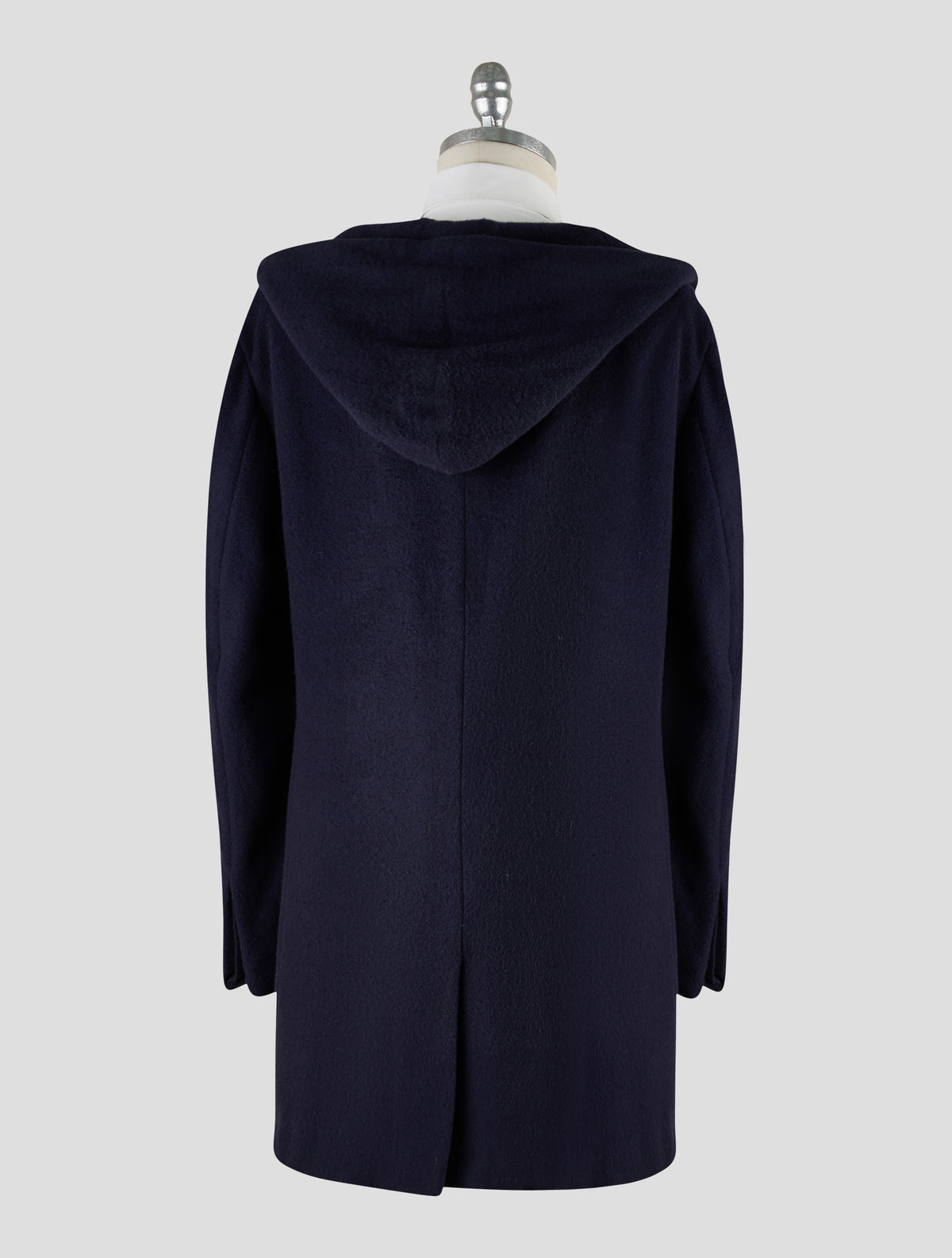 Kiton Knt Dark Blue Cashmere Pa Overcoat