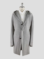 Kiton Knt Gray Cashmere Overcoat
